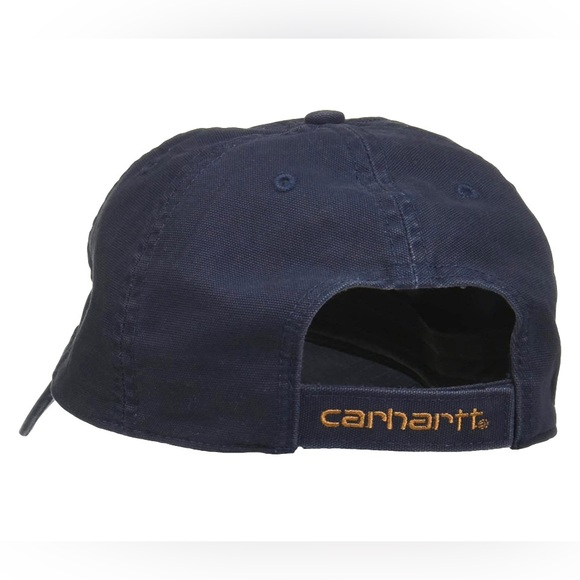🆕 NEW Carhartt Navy Blue Baseball Hat - Picture 3 of 11